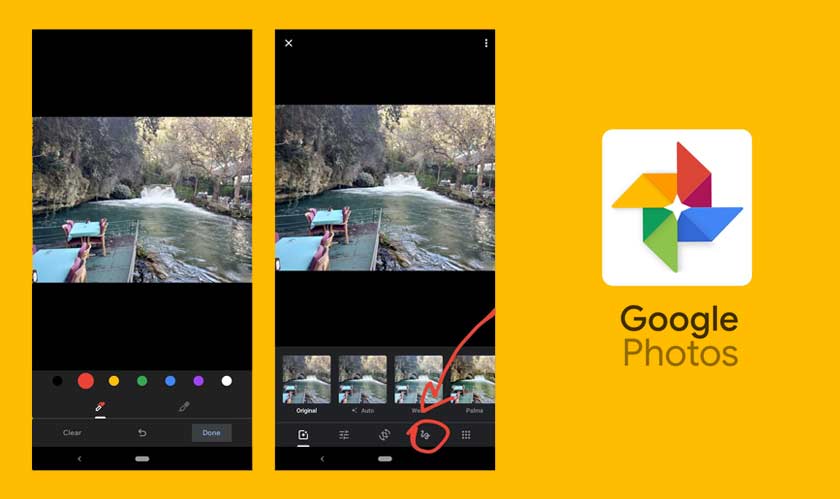 Google Photos get markup tool in its editor