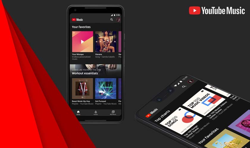 Google is testing Play music's features on YouTube music