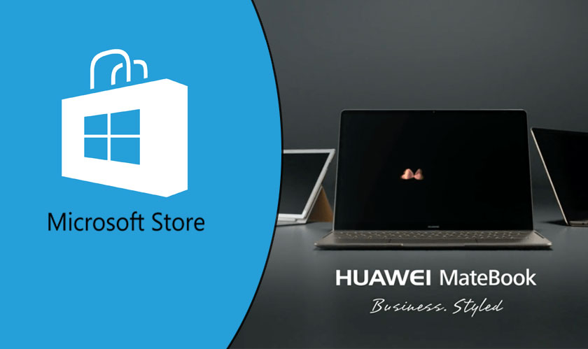 Huawei laptops return to Microsoft store