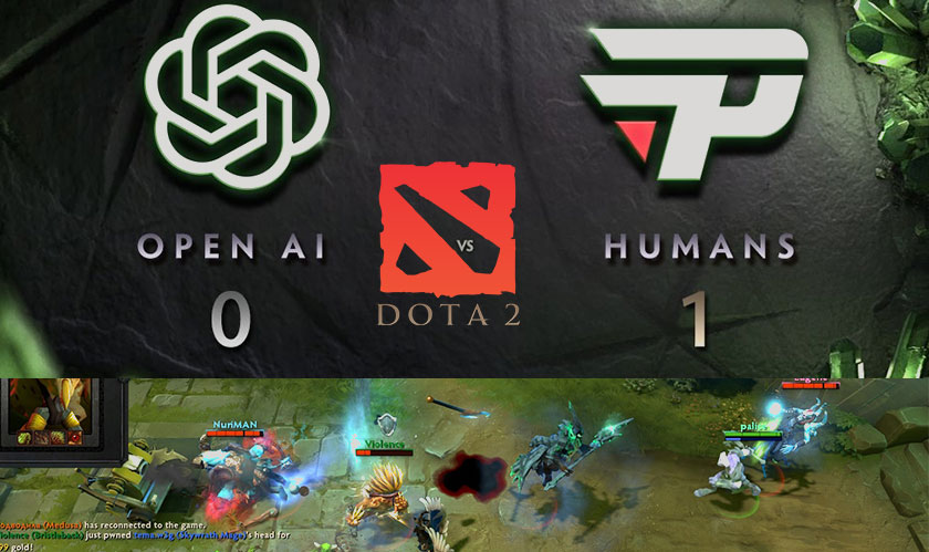 Humans take down OpenAI's bots at Dota 2