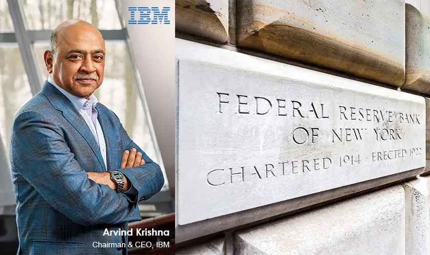 IBM Chairman elected to New York’s Federal Reserve Bank’s board of directors