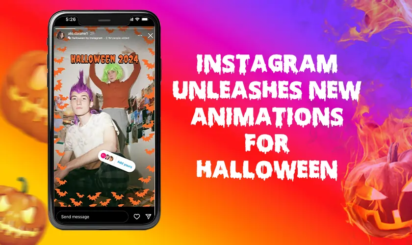 Instagram Unleashes New Animations for Halloween