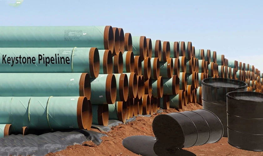 Keystone pipeline closed