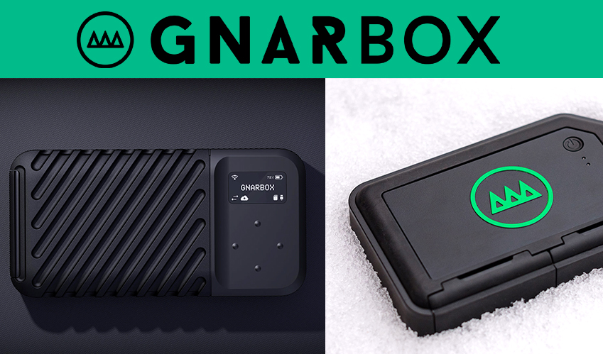 Kickstarter Gnarbox 2.0 offers on-the-go file upload with 1 TB hard-drive