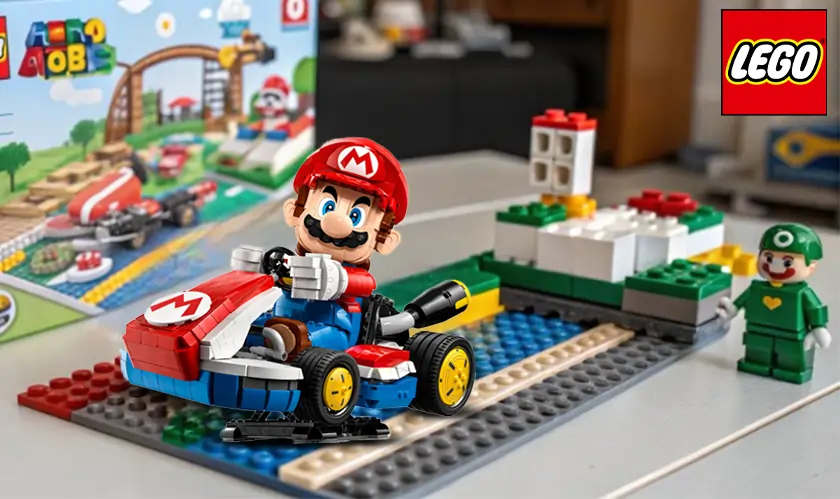 LEGO, Unveils, New Mario Kart Set, Over 1900 Pieces