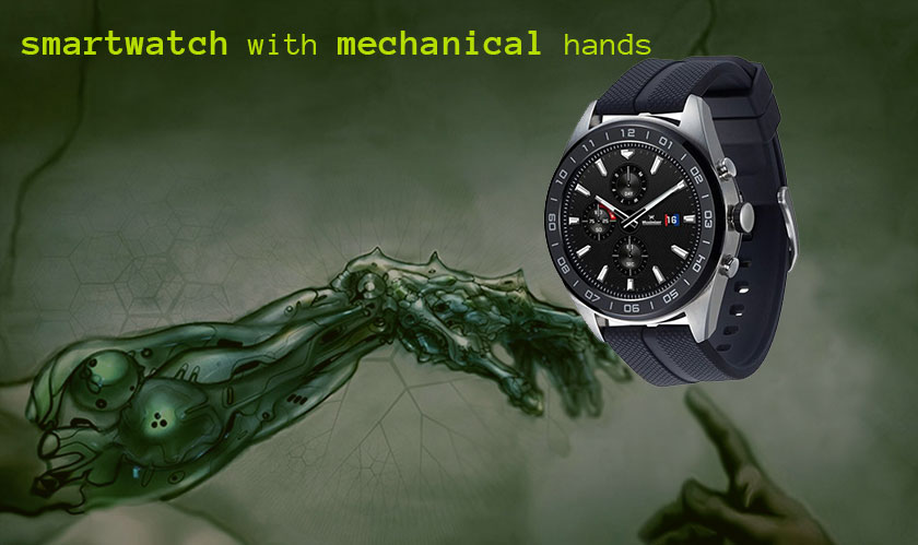 LG Watch W7 is a hybrid smartwatch with mechanical hands