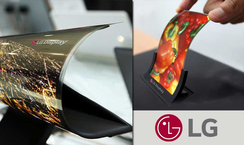 LG is exploring ways to come out with rollable smartphones