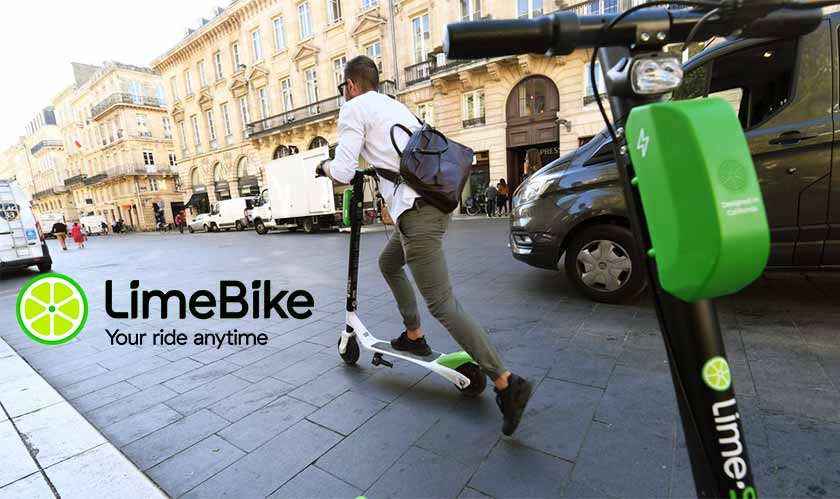 Lime Green electric bikes and scooters for a better world