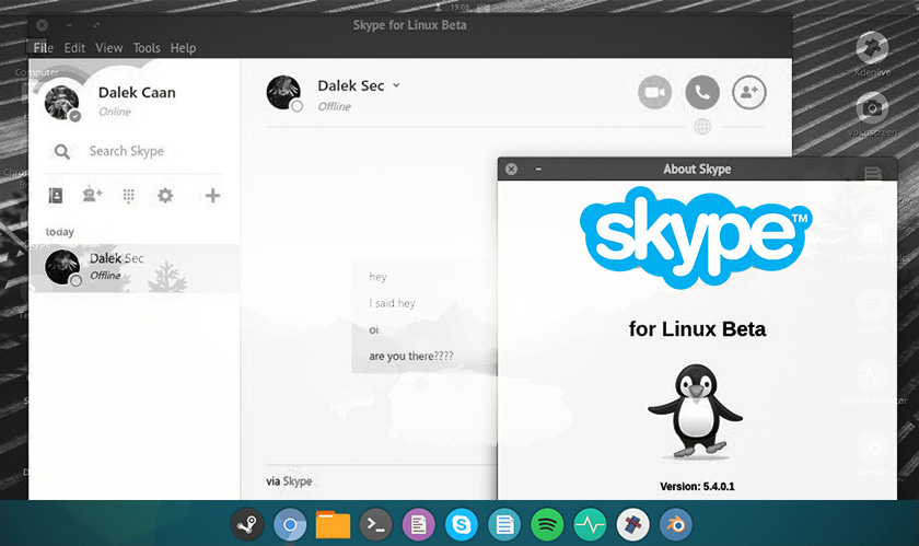 Linux users it is easy for you to install Skype!