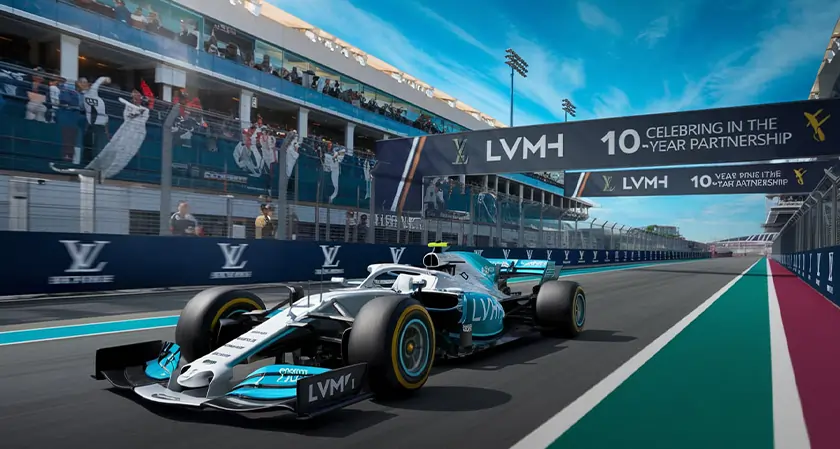 Formula 1 Unite with LVMH in historic 10 year partnership