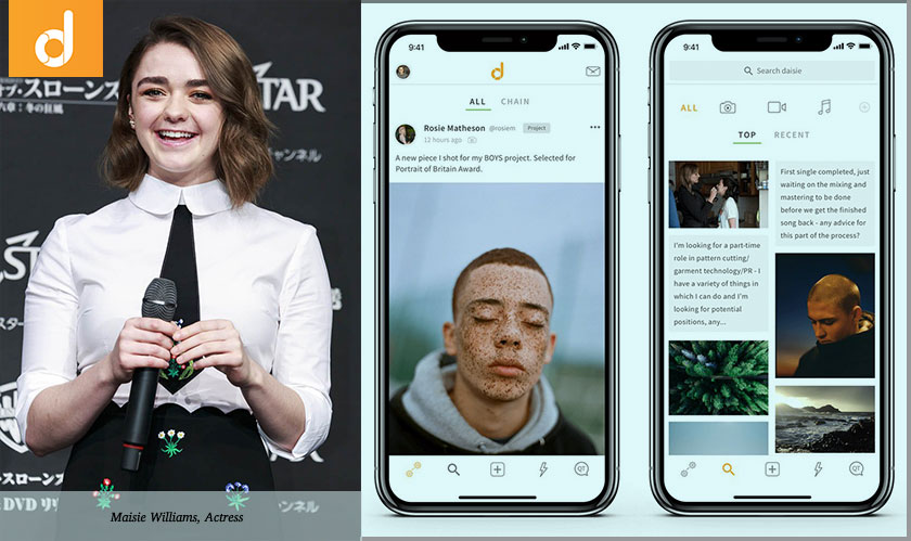 The Daisie App from a known Maisie