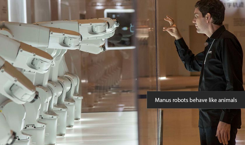 Manus robots understand your intentions through body language