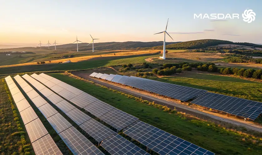 Masdar, Invests, Valle Solar, Clean Energy