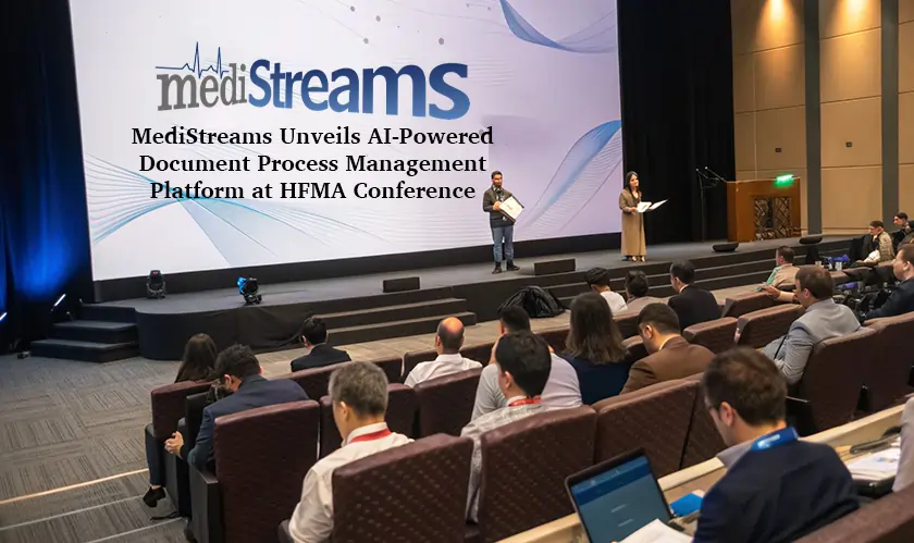 MediStreams, AI-Powered, Document Process Management, HFMA Conference