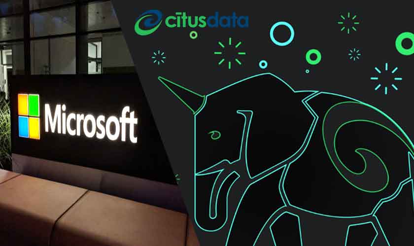 Microsoft to strengthen its database story by acquiring Citus Data