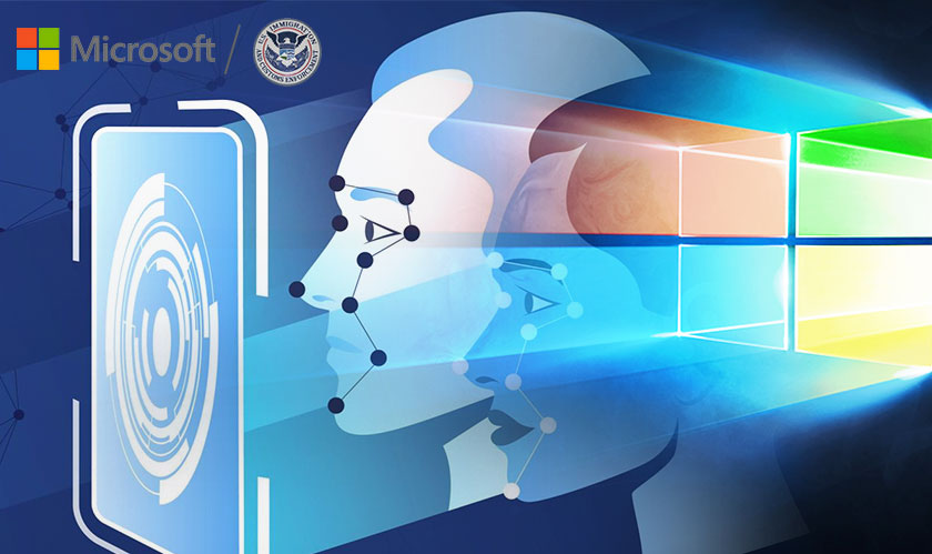 Microsoft's facial recognition is not in contract with ICE.