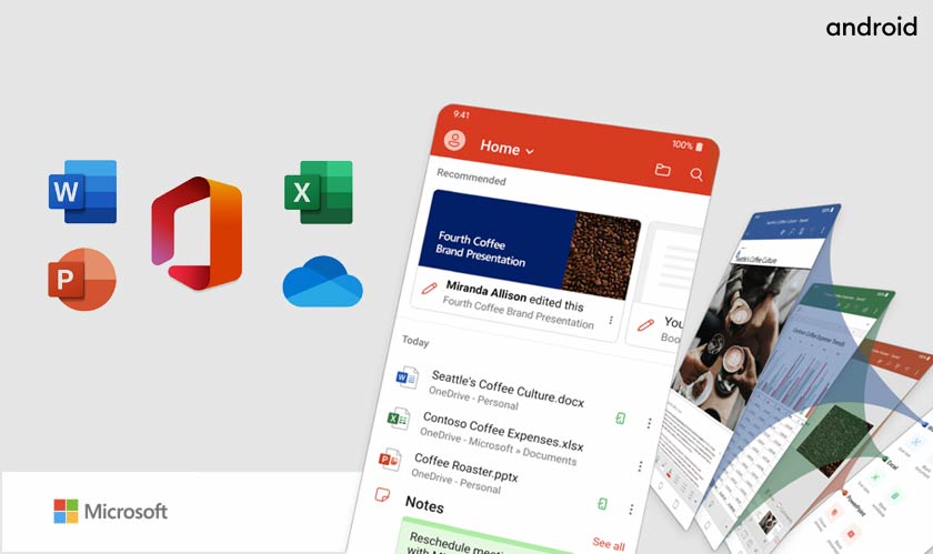 Microsoft's all-in-one office app is available for Android