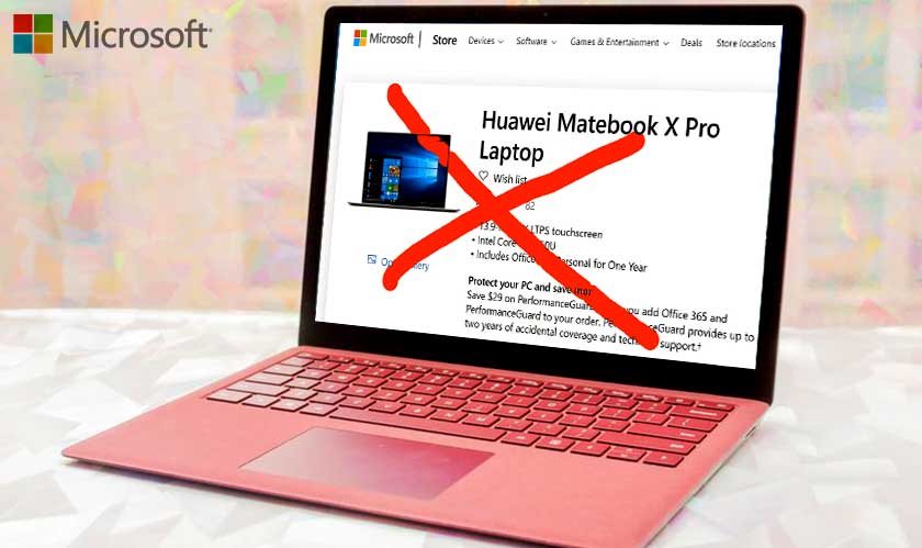 Huawei laptops go off in Microsoft stores; is Windows next?