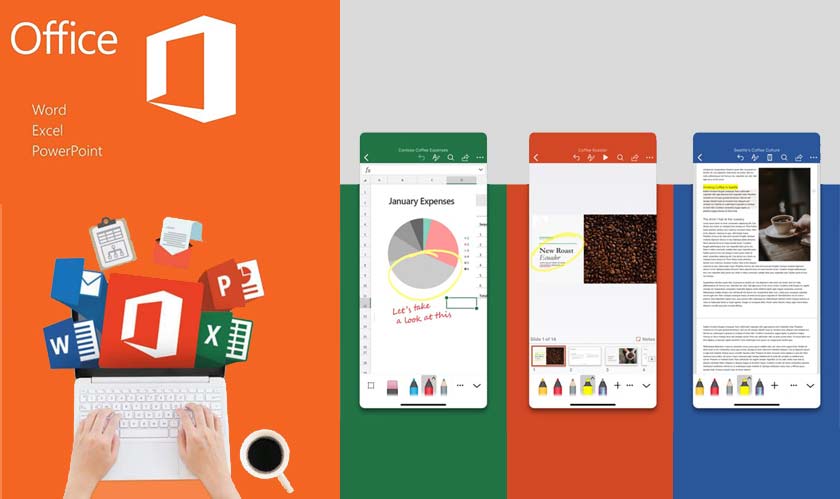 Microsoft apps on iOS receives a minor makeover