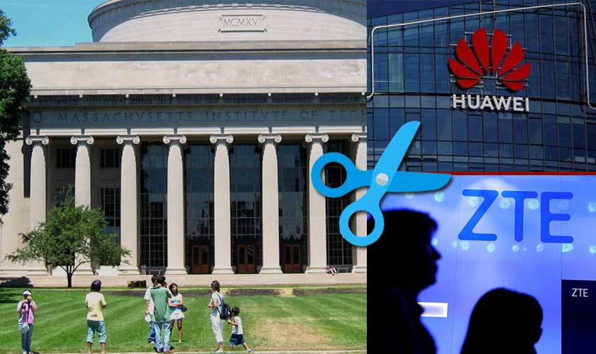 MIT has severed ties with China's Huawei and ZTE