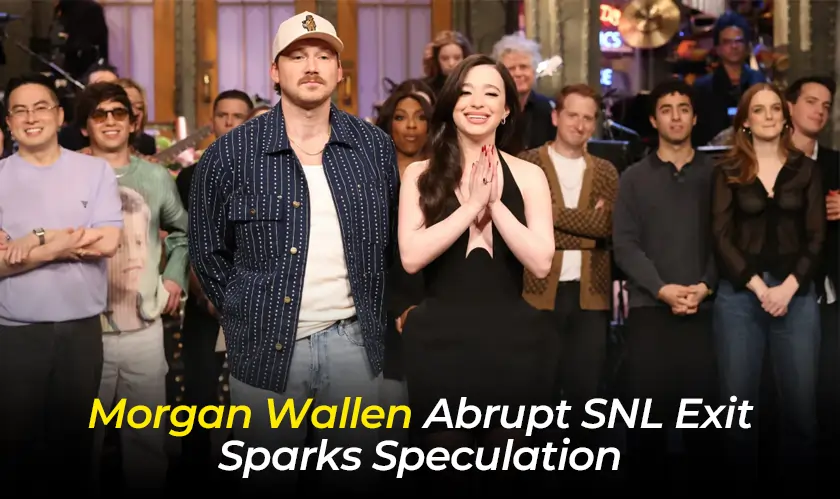 Morgan Wallen, Abrupt, SNL Exit, Speculation