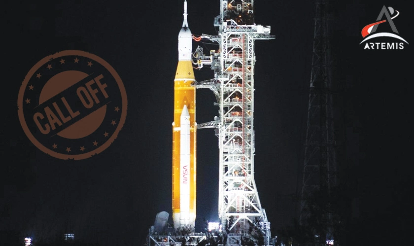 NASA calls off Artemis 1 mission