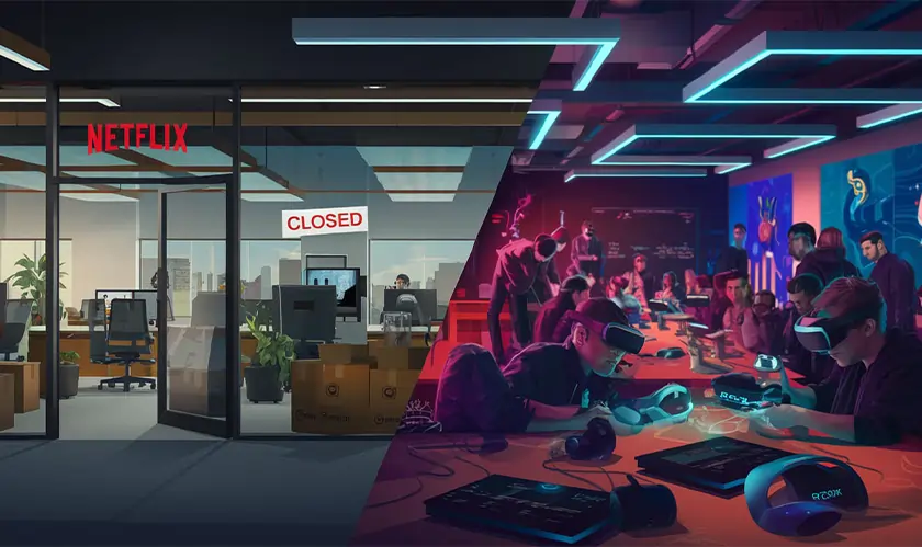 Netflix, AAA Game Production Studio, Gaming, Team Blue