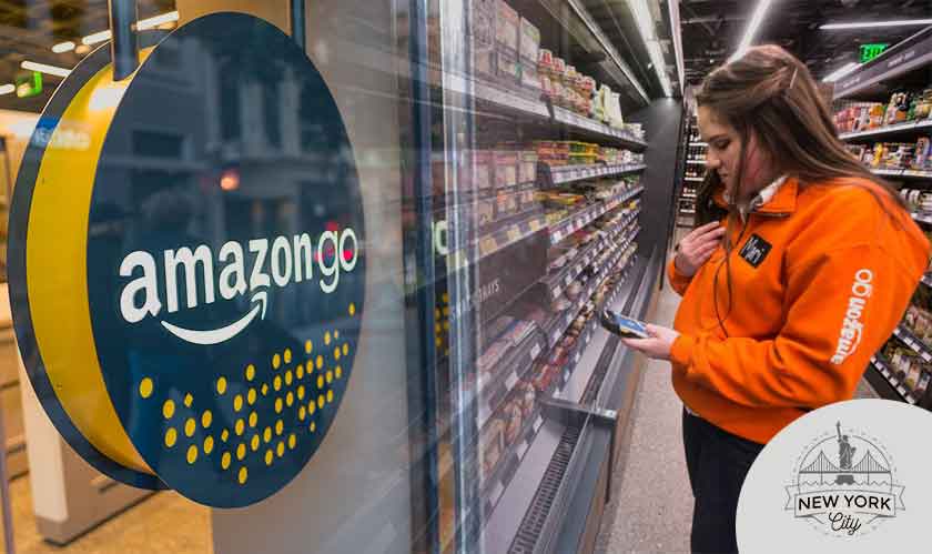 Amazon Go store in New York city accepts cash!