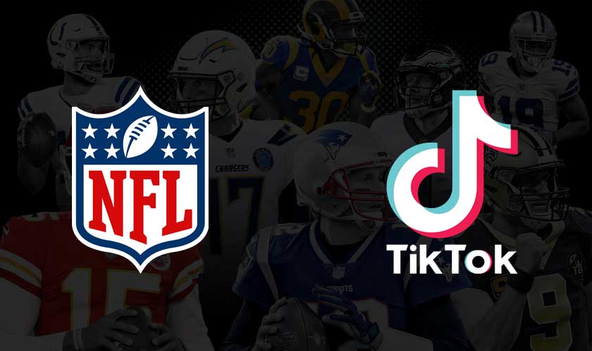 NFL to shake hands with TikTok