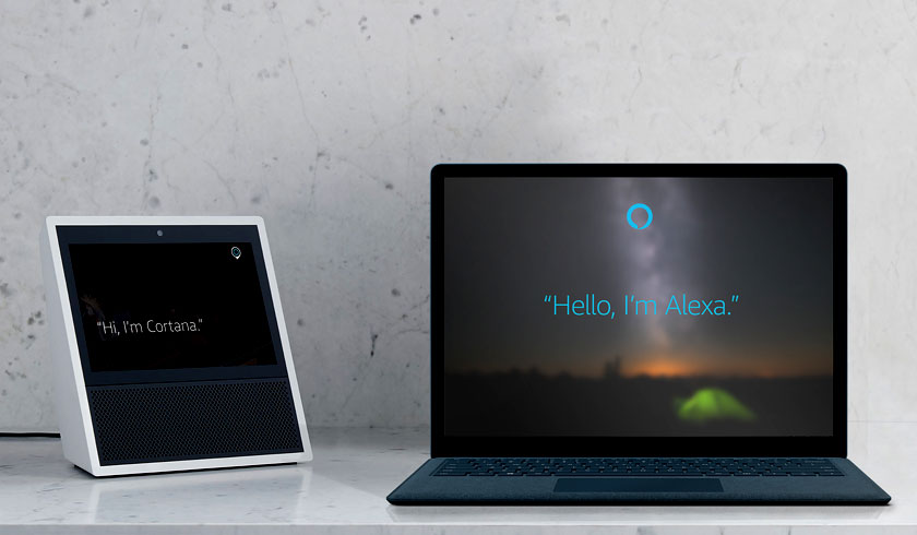 Now Alexa and Cortana can talk to each; Amazon and Microsoft make new terms