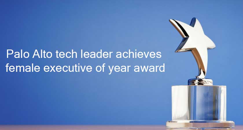 Palo Alto tech leader achieves female executive of year award
