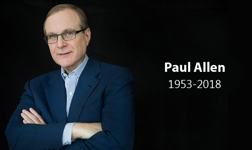 Paul Allen, a Tech and Sports luminary