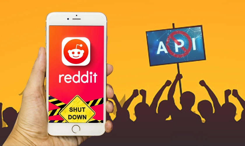 Reddit shuts down, cities widespread opposition to unpopular new API policy as cause