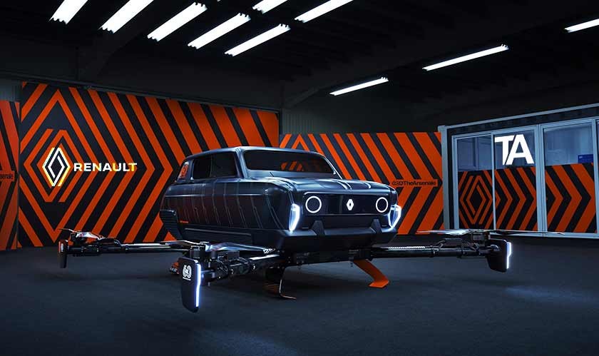 Renault and TheArsenale unveil the AIR4 flying car