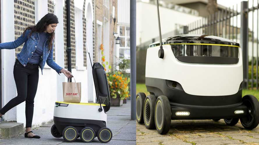 Robots for delivery in Ohio