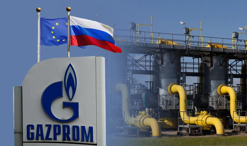 Russian exports of pipeline