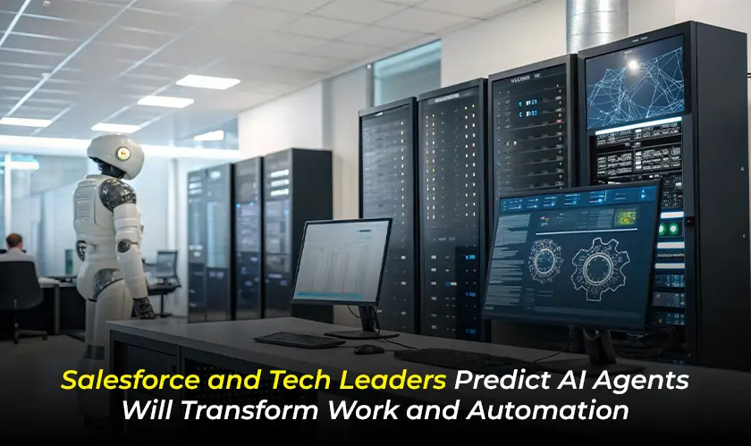 Salesforce, Tech Leaders, Predict AI Agents, Transform Work and Automation