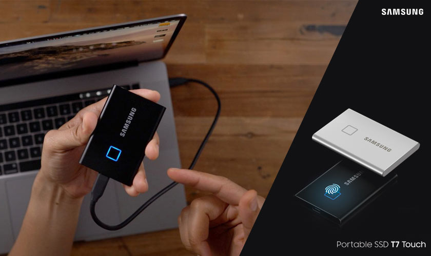 Samsung introduces a speedier SSD called T7 Touch