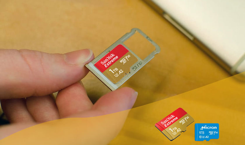 Shrinking sizes: SanDisk 1TB microSD card is out now