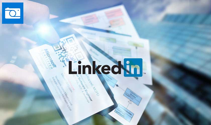 Scan business cards contacts with Microsoft Pix