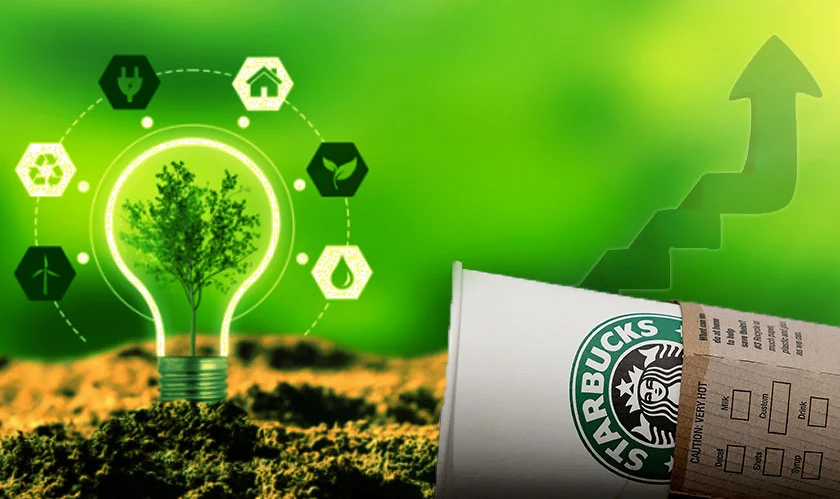 Starbucks takes a step towards sustainability and clean energy