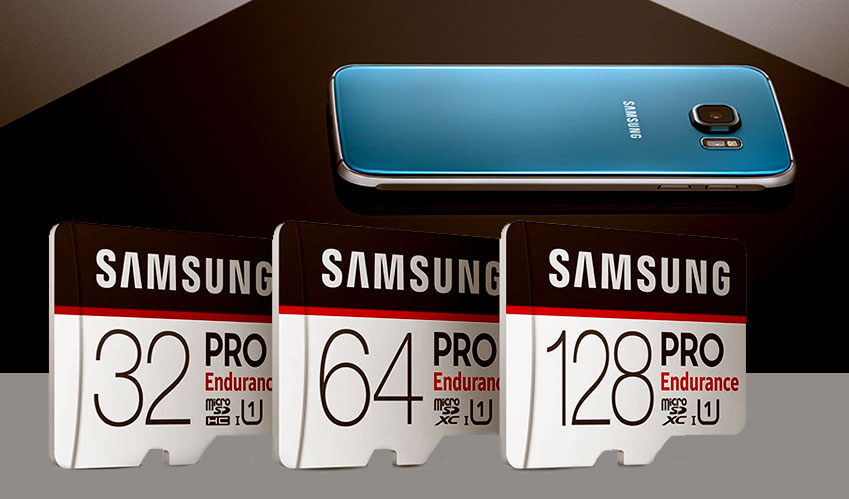Store beyond limits with Samsung's Pro Endurance MicroSD card