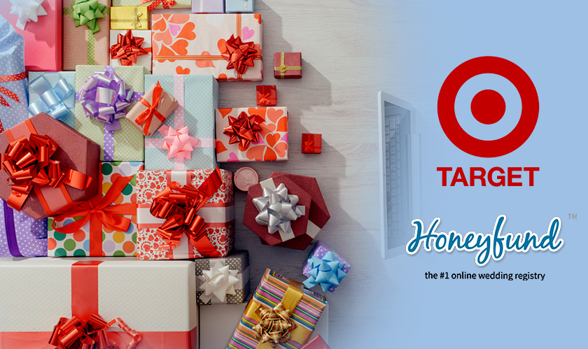 Target and Honeyfund partner for Cash Gifts in Wedding Registry