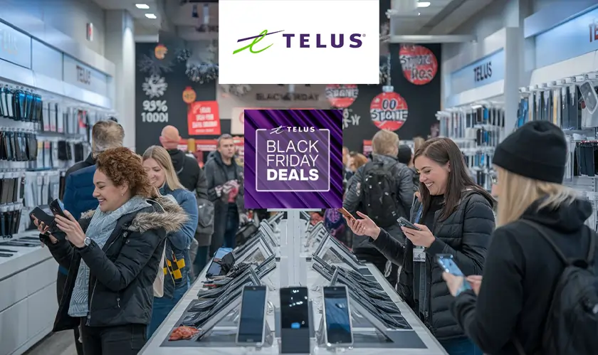 Telus, Black Friday Sale, Mobile, Plans