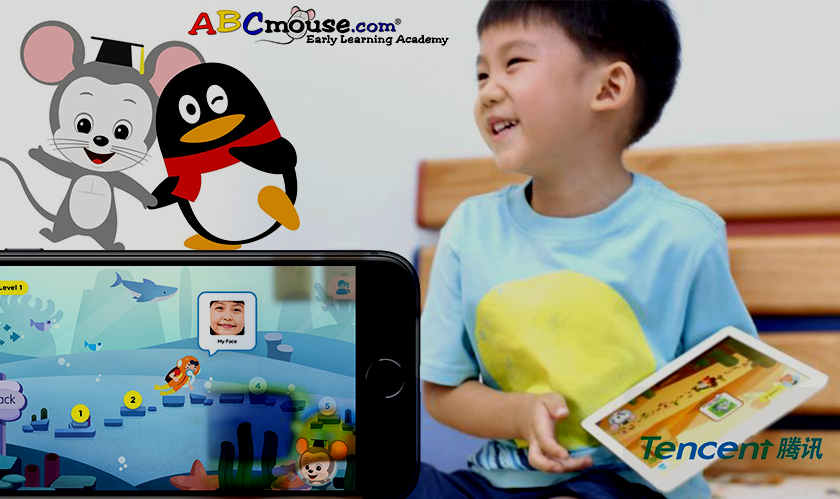 Tencent and Age of Learning launch ABCmouse in China