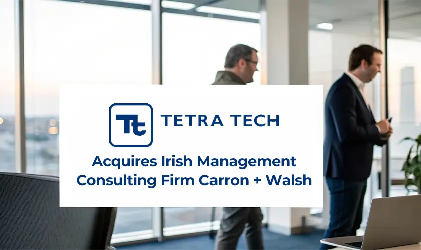Tetra Tech, Acquires, Carron plus Walsh
