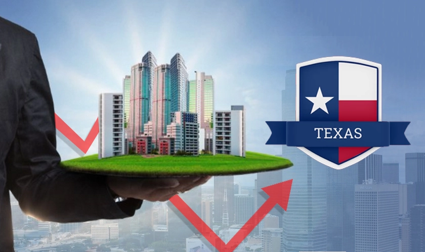 Commercial real estate is on the rise in the state of Texas