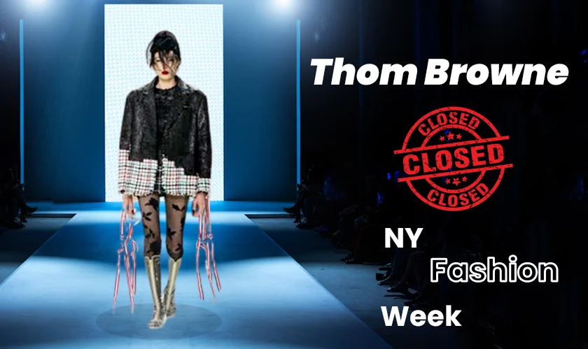 Thom Browne closes NY Fashion Week
