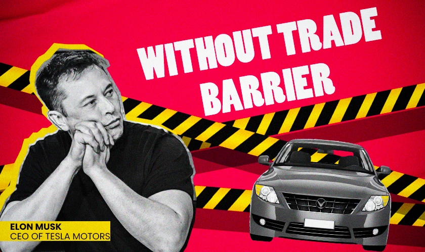 Trade barriers Chinese automakers demolish rivals Elon Musk.