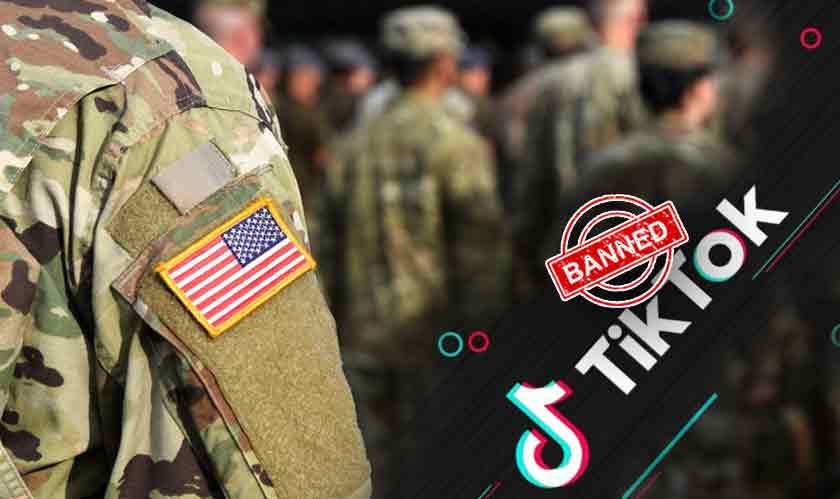 US Army follows the Navy, bans TikTok